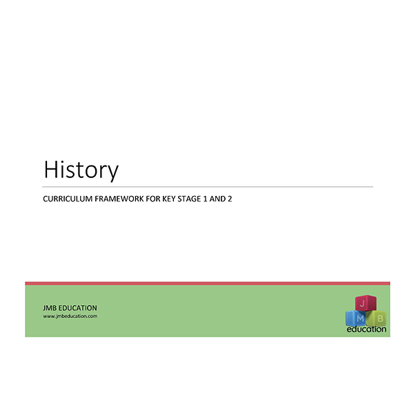 Curriculum framework - history progression of skills