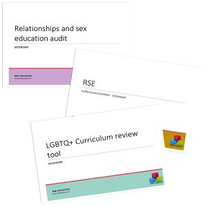 RSHE LGBTQ+ audit tools for secondary schools